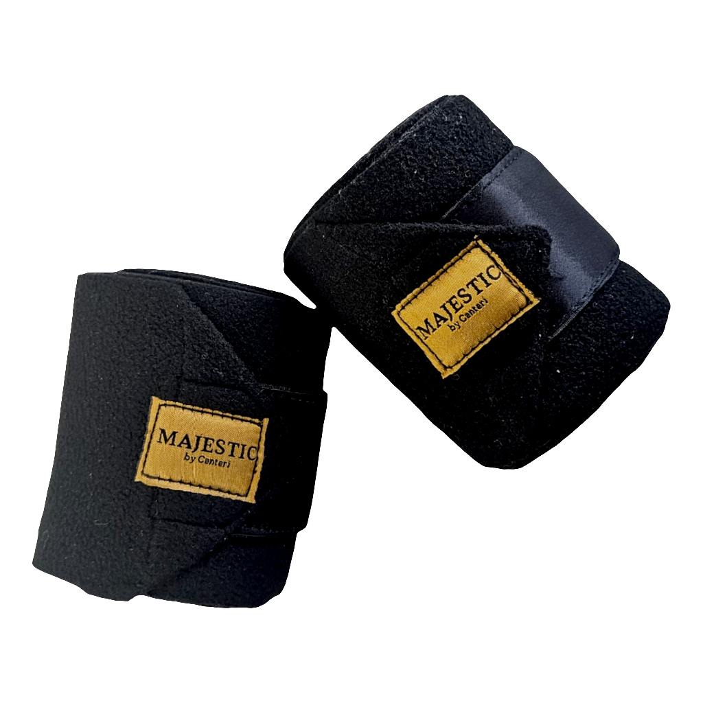 Majestic - Schabracken Set Schwarz