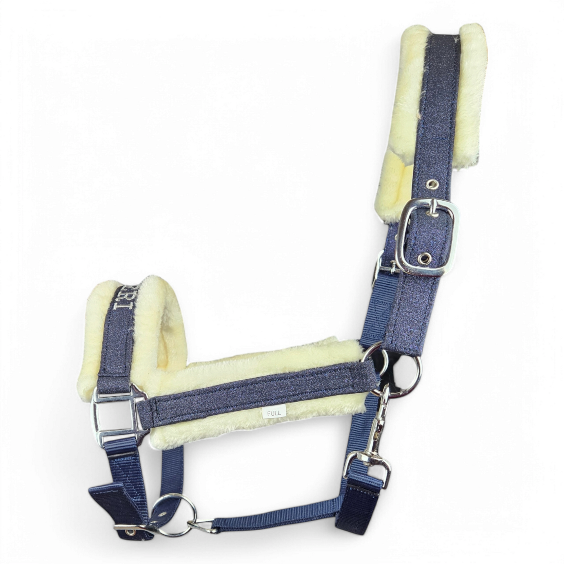 Glitzer Halfter Royal - Navy/Dunkel Blau