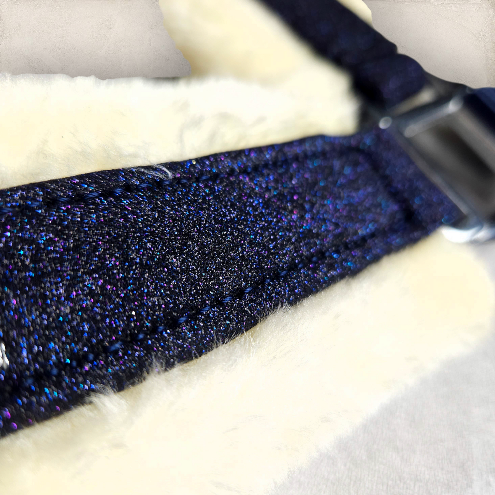 Glitzer Halfter Royal - Navy/Dunkel Blau - CANTERI - Halfter